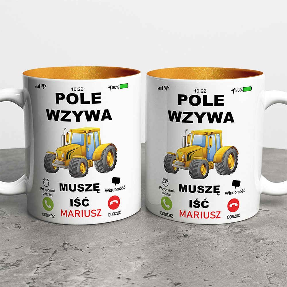 Kubek Pole Wzywa Muszę Iść