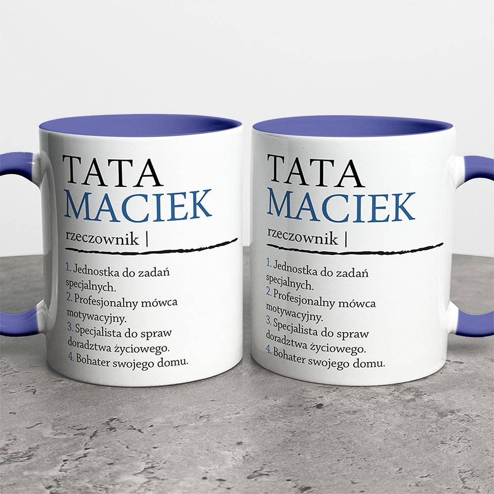 Kubek Na Dzień Taty Z Imieniem