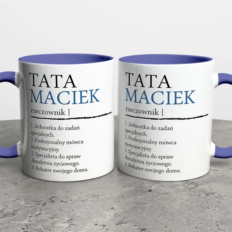 Kubek Na Dzień Taty Z Imieniem