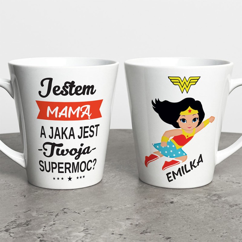 Kubek Latte Na Dzień Mamy Z Imieniem