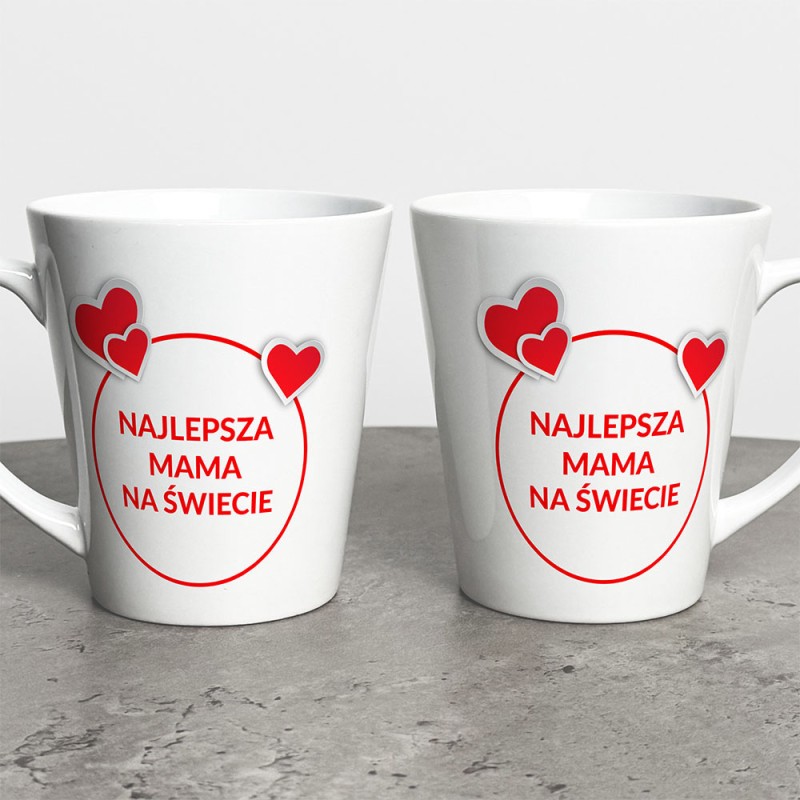 Kubek Latte Dla Mamy Najlepsza Mama Na Świecie