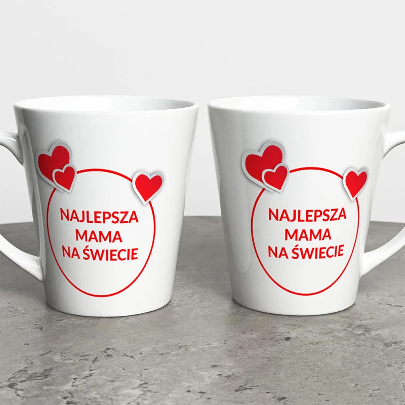 Kubek Latte Dla Mamy Najlepsza Mama Na Świecie