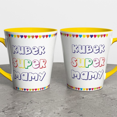Kubek Latte Prezent Super Mamy
