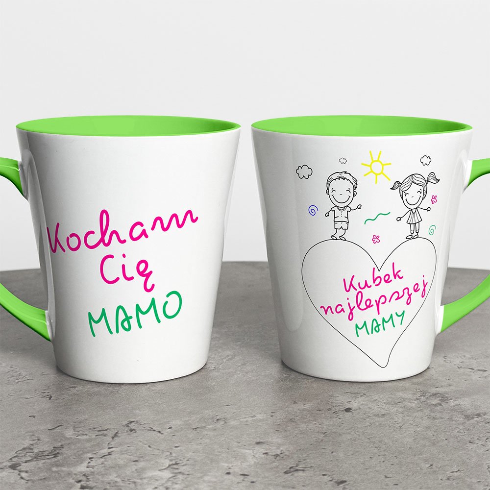 Kubek Latte Dla Mamy Kocham Cie Mamo