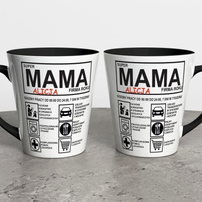 Kubek Latte Super Mama