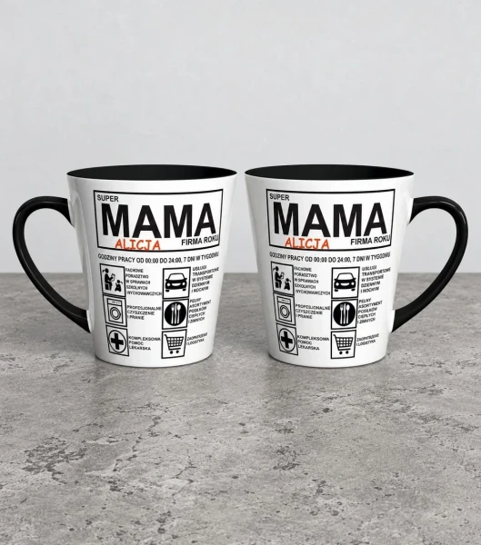 Kubek Latte Super Mama – miniatura 1000 × 1134