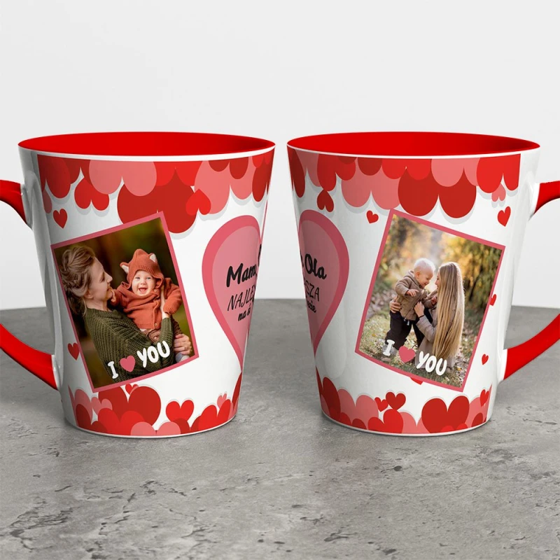 Kubek Latte Na Dzień Mamy Ze Zdjęciami I Imieniem