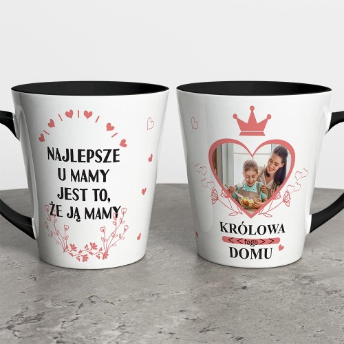 Kubek Latte Na Dzień Mamy Ze Zdjęciem