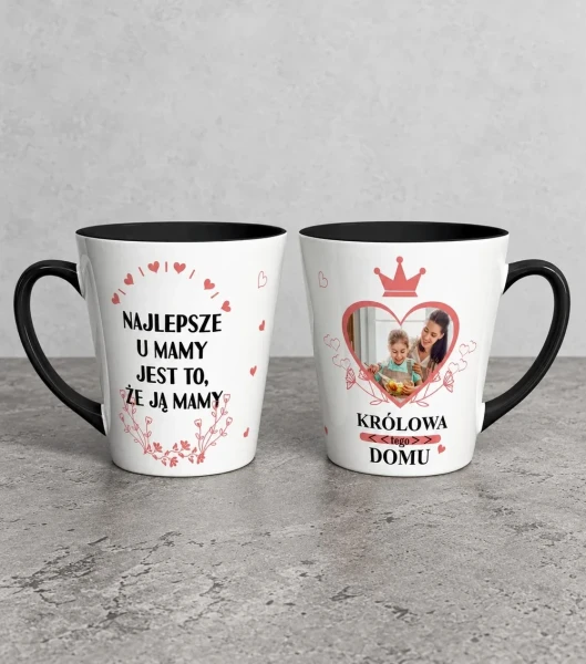 Kubek Latte Na Dzień Mamy Królowa Tego Domu – miniatura 1000 × 1134