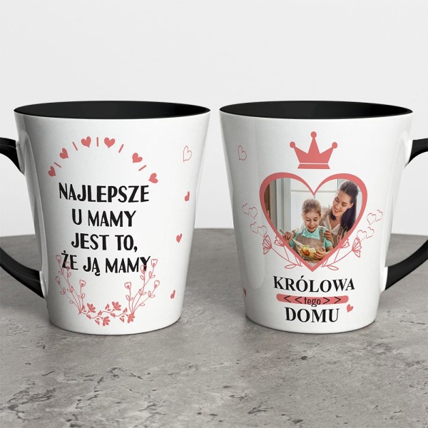 Kubek Latte Na Dzień Mamy Ze Zdjęciem