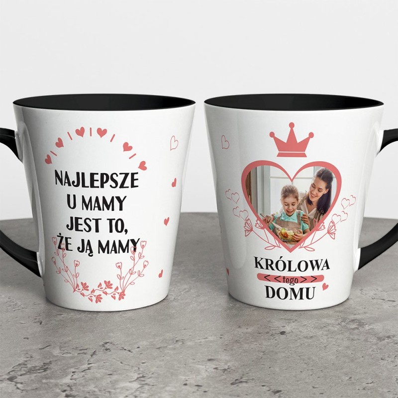 Kubek Latte Na Dzień Mamy Ze Zdjęciem