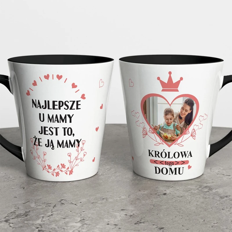 Kubek Latte Na Dzień Mamy Ze Zdjęciem