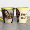 Foto Kubek Latte Ze Zdjęciem i Napisem