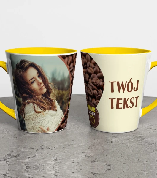 Foto Kubek Latte Ze Zdjęciem i Napisem – miniatura 1000 × 1134
