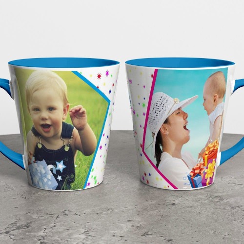 Foto Kubek Latte Ze Zdjęciem