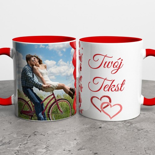 Foto Kubek Ze Zdjęciem i Napisem