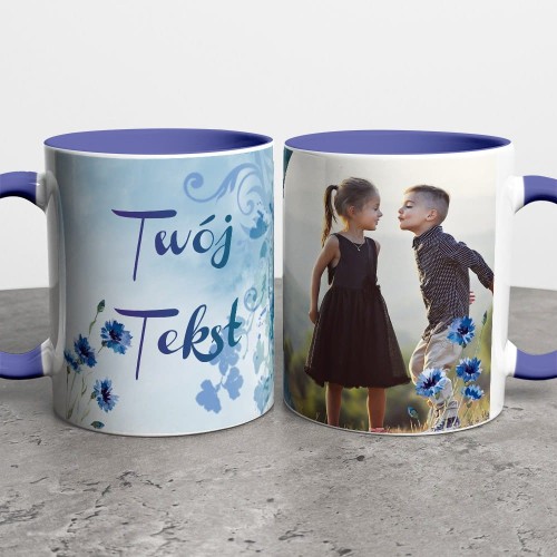 Foto Kubek Ze Zdjęciem i Napisem