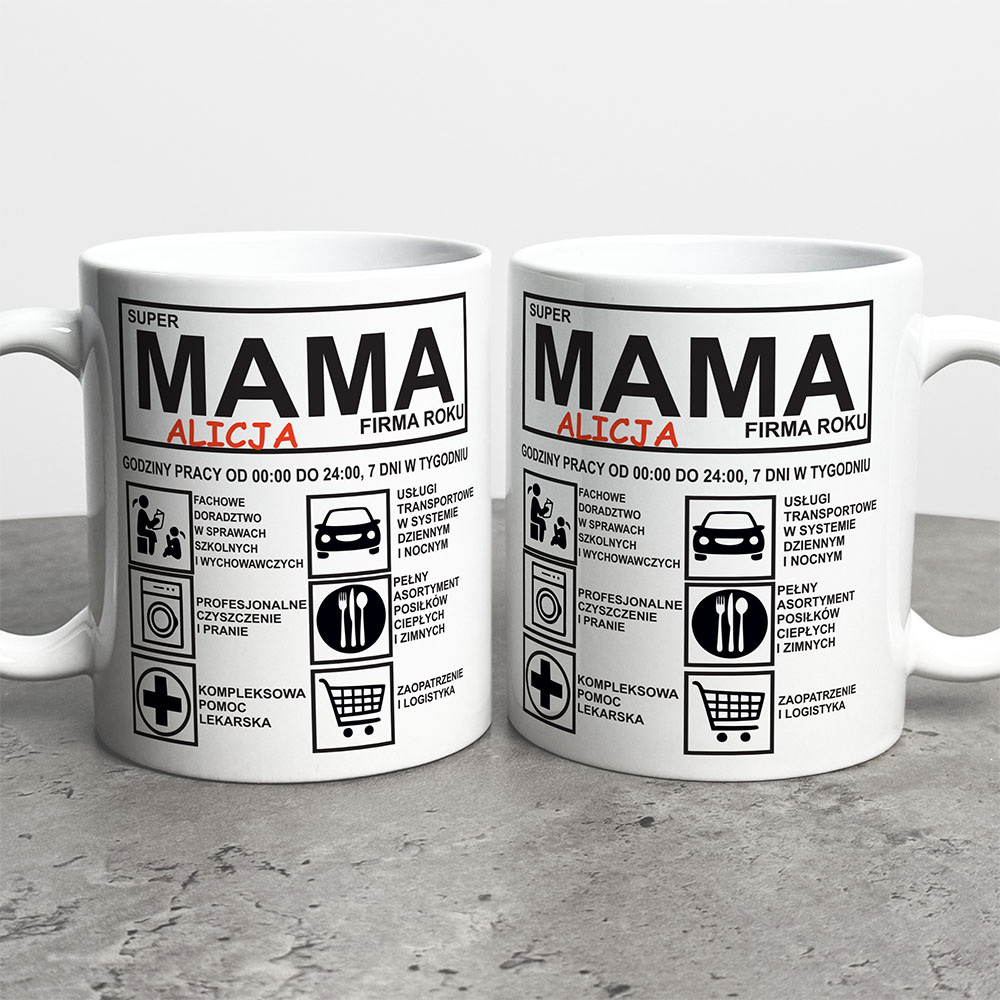 Kubek Na Dzień Mamy Z Imieniem