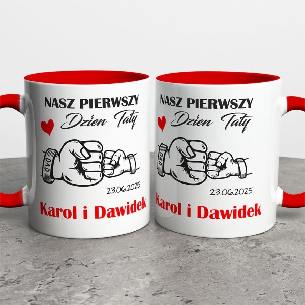 Kubek Na Dzień Taty Z Imionami