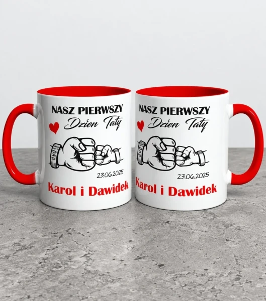 Kubek Nasz Pierwszy Dzień Taty – miniatura 1000 × 1134
