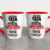 Kubek Latte Na Dzień Taty Z Imieniem