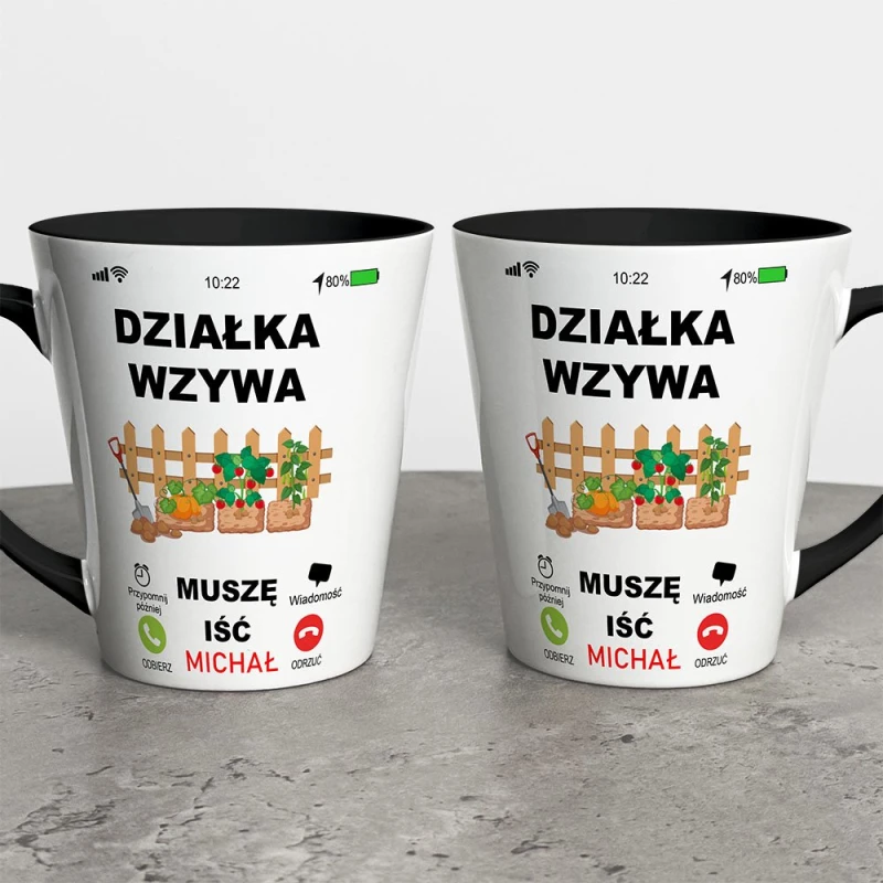 Kubek Latte Na Dzień Taty Z Imieniem