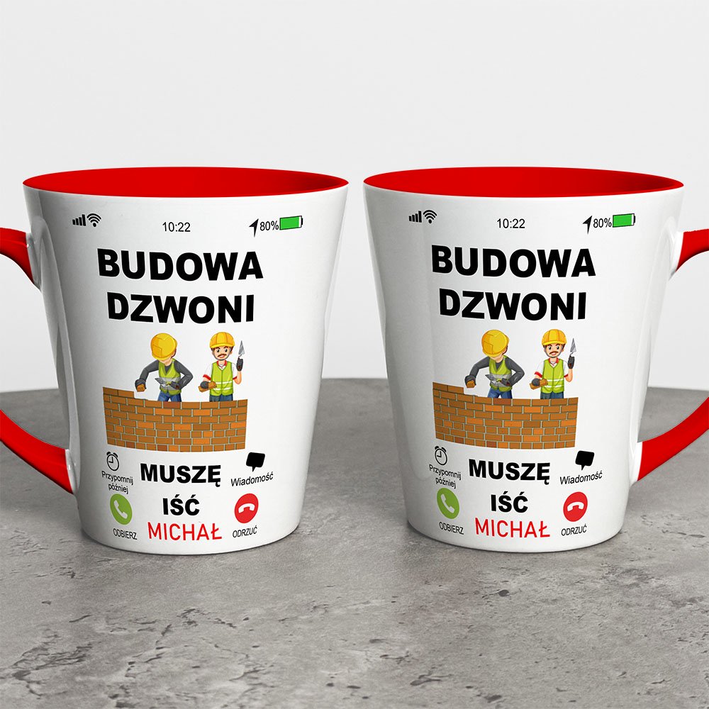 Kubek Latte Na Dzień Taty Z Imieniem