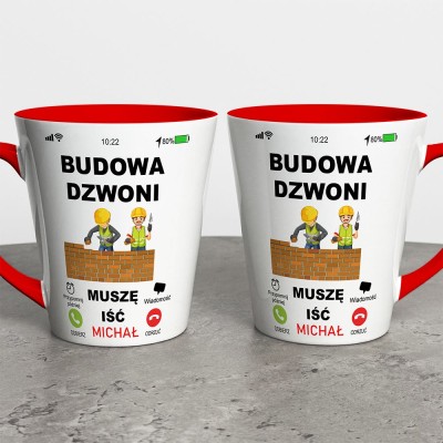 Kubek Latte Dla Taty Budowa Dzwoni