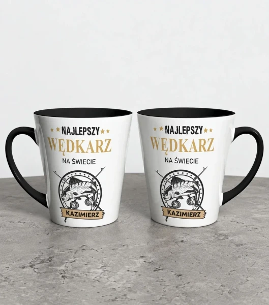 Kubek Latte Dla Taty Najlepszy Wędkarz Na Świecie – miniatura 1000 × 1134