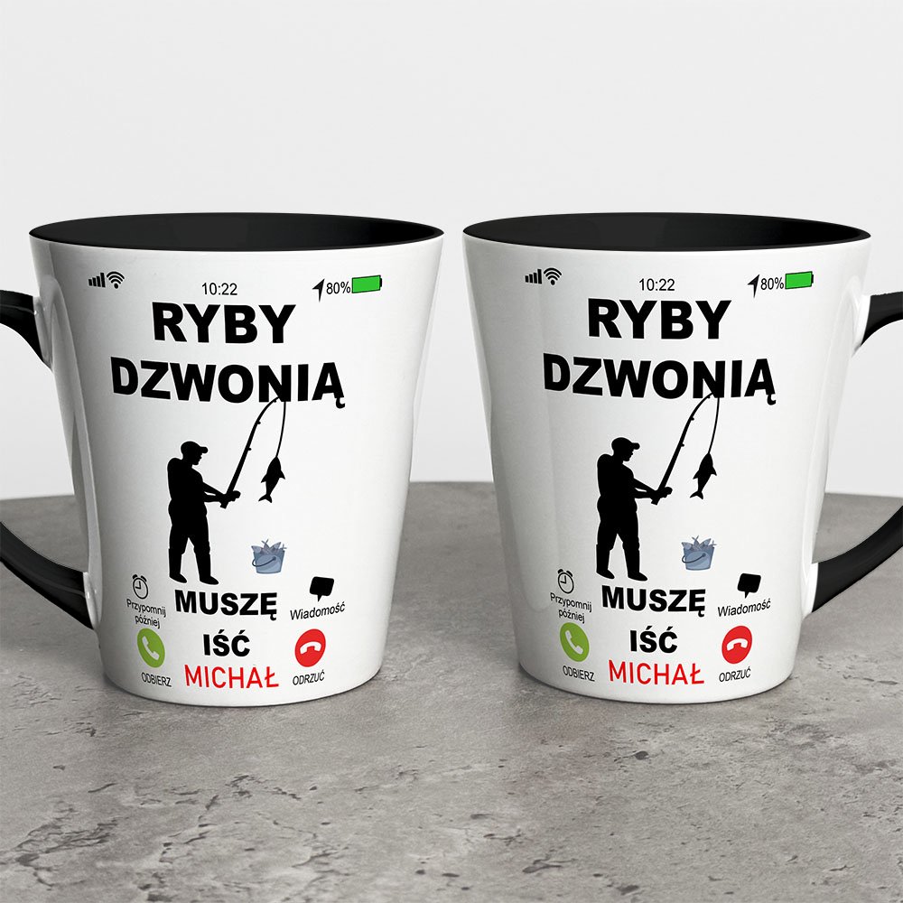 Kubek Latte Na Dzień Taty Z Imieniem