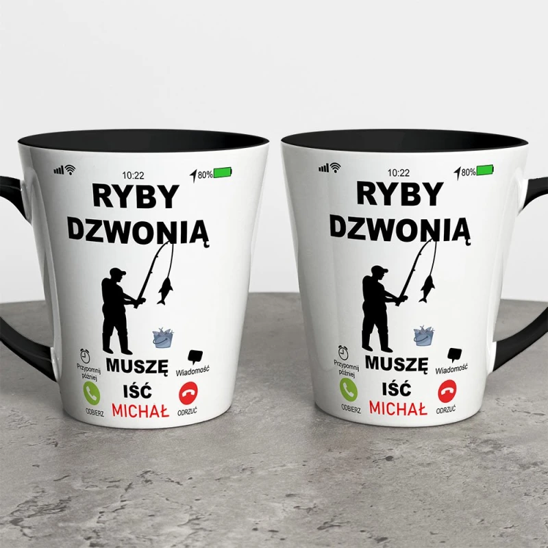 Kubek Latte Na Dzień Taty Z Imieniem