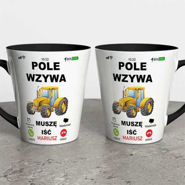 Kubek Latte Na Dzień Taty Z Imieniem