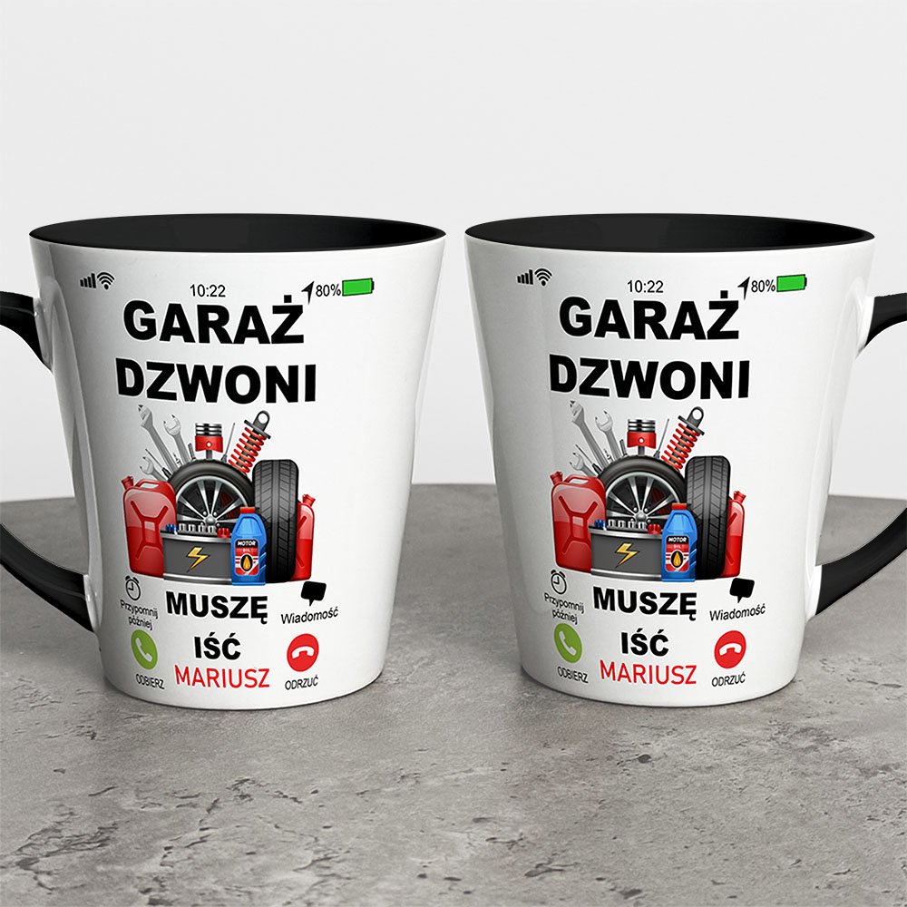 Kubek Latte Na Dzień Taty Z Imieniem