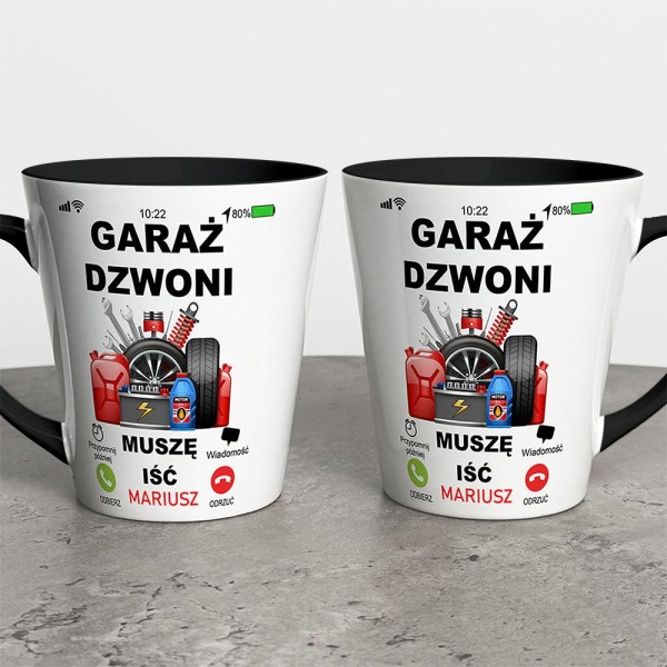 Kubek Latte Na Dzień Taty Z Imieniem