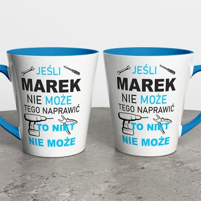 Kubek Latte Na Dzień Taty Z Imieniem