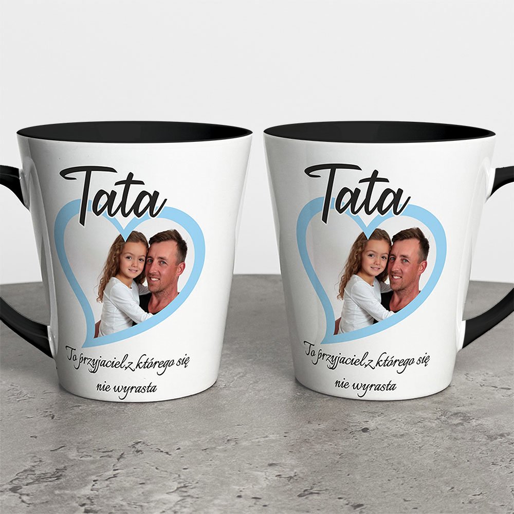 Kubek Latte Na Dzień Taty Ze Zdjęciem