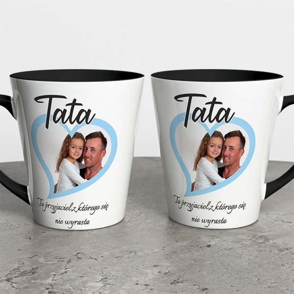 Kubek Latte Na Dzień Taty Ze Zdjęciem