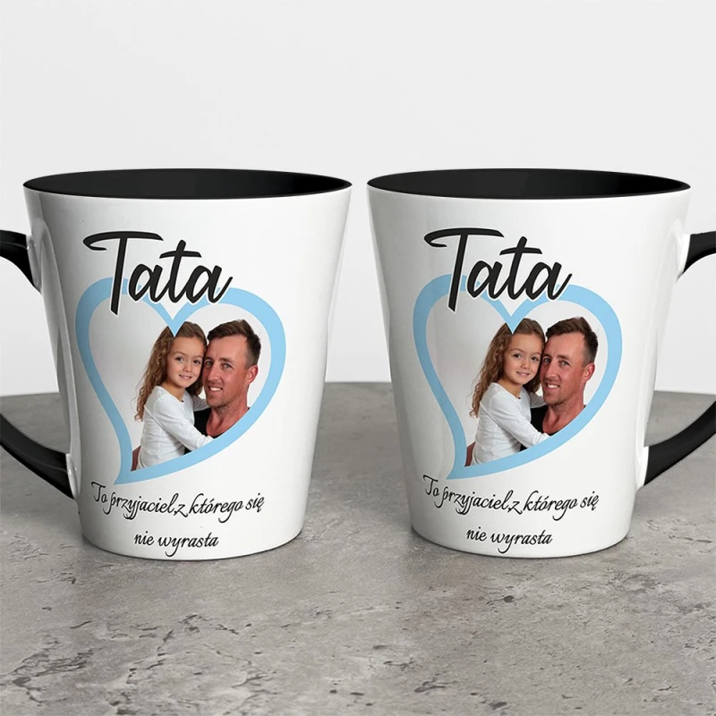 Kubek Latte Na Dzień Taty Ze Zdjęciem