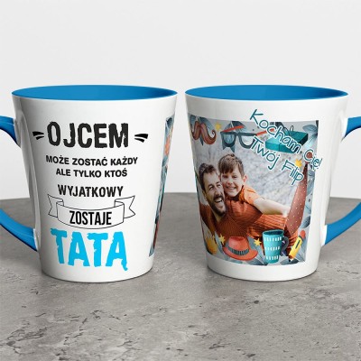 Kubek Latte Tylko Ktoś Wyjątkowy Zostaje Tatą