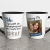 Kubek Latte Na Dzień Taty Z Imieniem I Zdjęciem