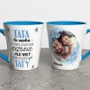 Kubek Latte Na Dzień Taty Ze Zdjęciem I Imieniem