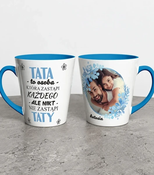 Kubek  Latte Tata To Osoba Która Zastąpi Każdego – miniatura 1000 × 1134