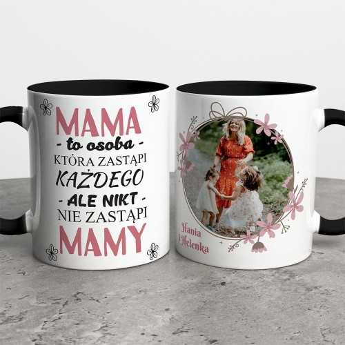 Kubek Na Dzień Mamy Ze Zdjęciem i Imieniem
