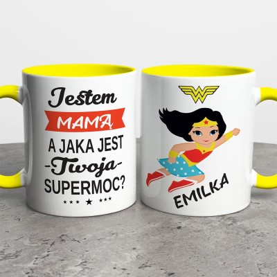 Kubek Jestem Mamą Supermoc