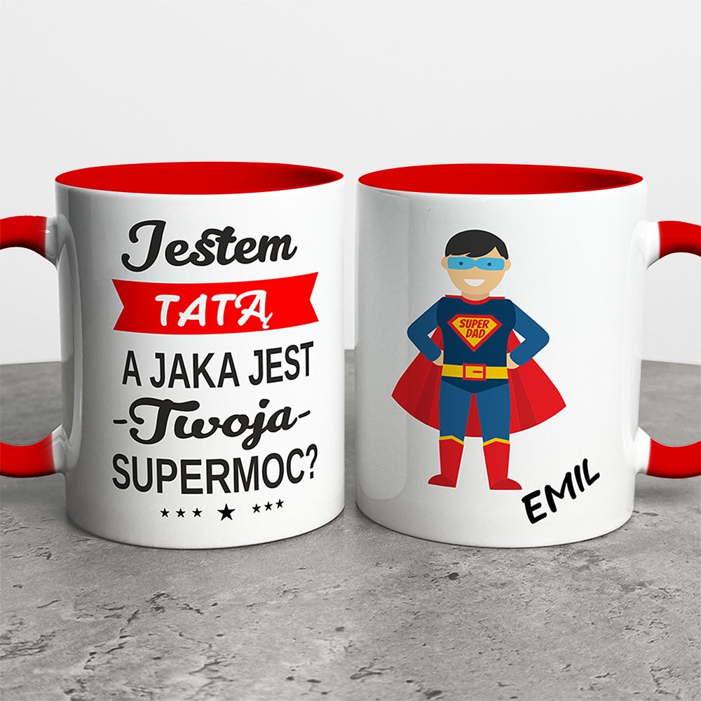 Kubek Na Dzień Taty Z Imieniem