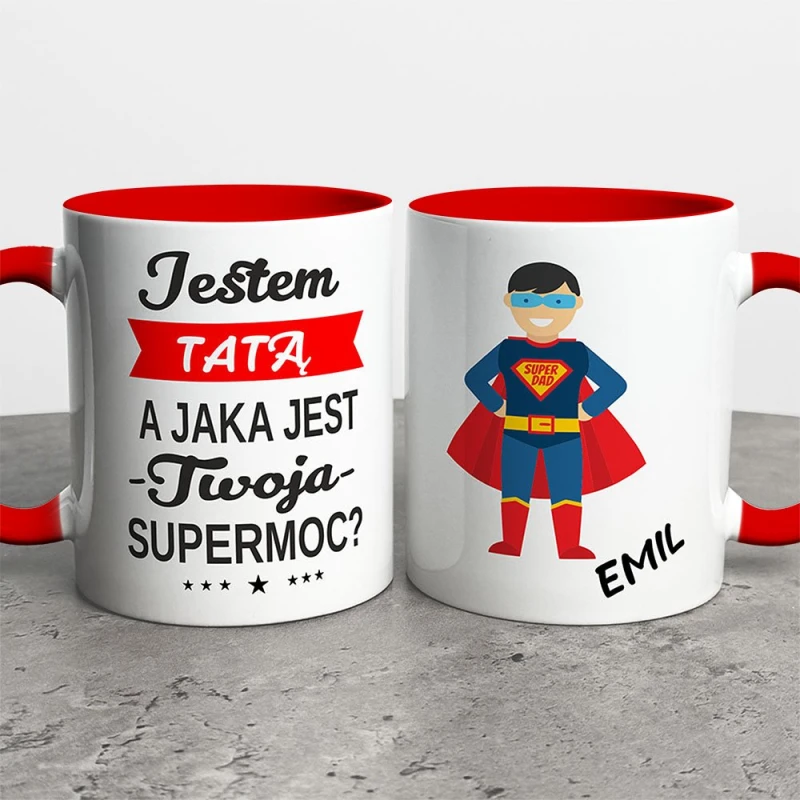 Kubek Na Dzień Taty Z Imieniem