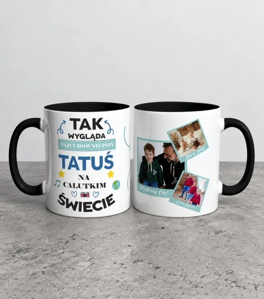 Kubek Tak Wygląda Najcudowniejszy Tatuś – miniatura 1000 × 1134