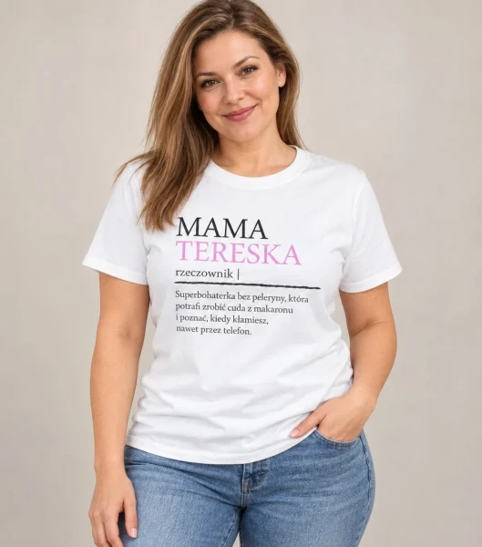 Koszulka Na Dzień Mamy Superbohaterka – miniatura 1000 × 1134