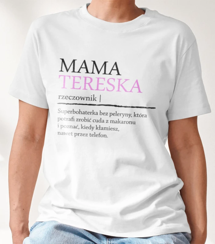 Koszulka Na Dzień Mamy Z Imieniem