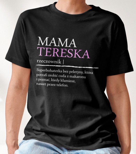 Koszulka Na Dzień Mamy Z Imieniem